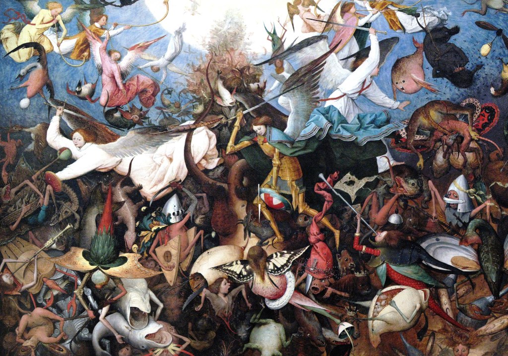 Pieter Bruegel the Elder: The Fall of the Rebel Angels