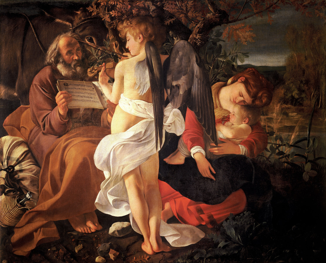 Caravaggio: Flight into Egypt