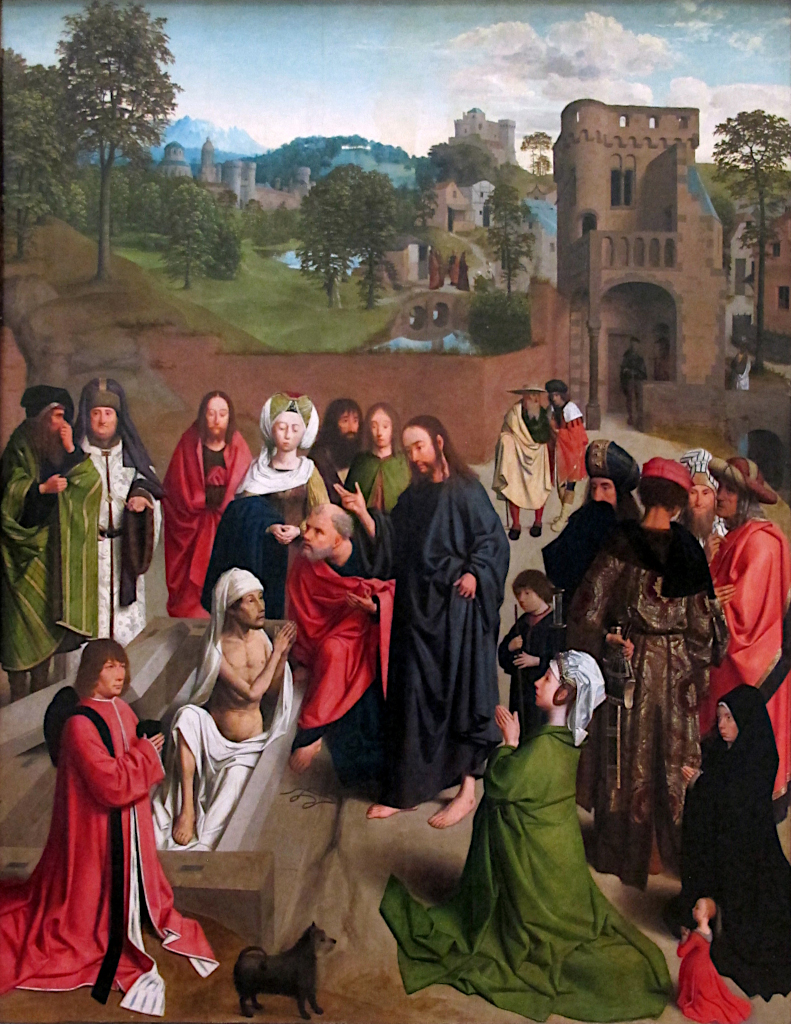 Geertgen tot Sint Jans: The raising of Lazarus
