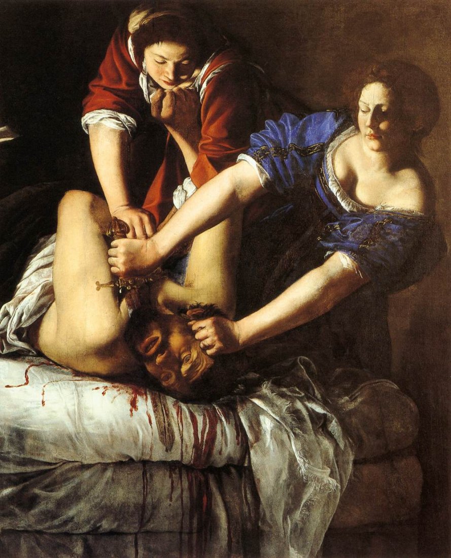 Artemisia Gentileschi: Judith Beheading Holofernes