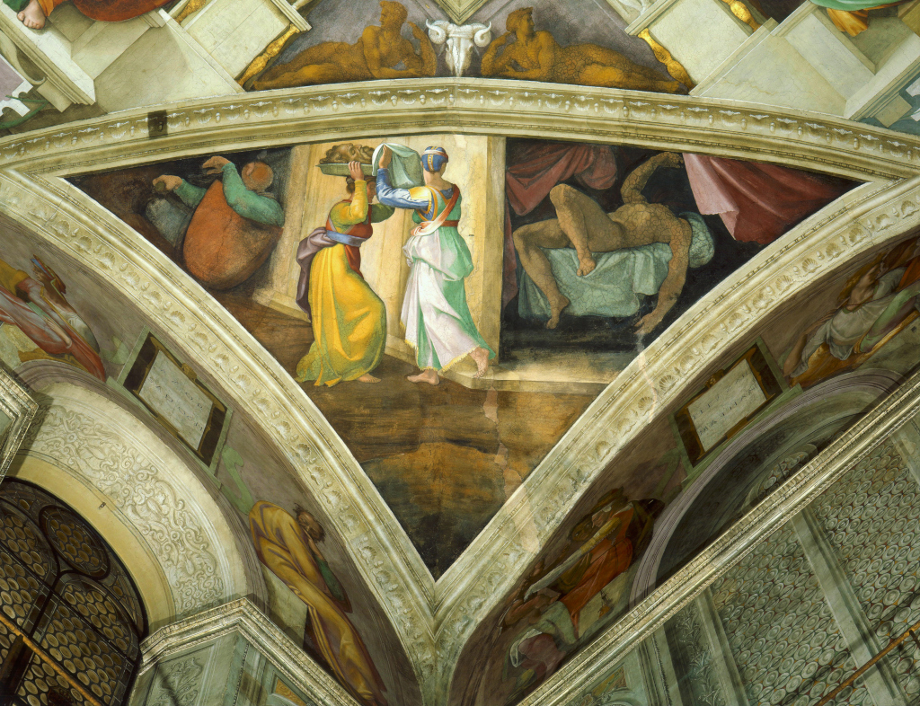 Michelangelo Buonarroti: Judith with the head of Holofernes