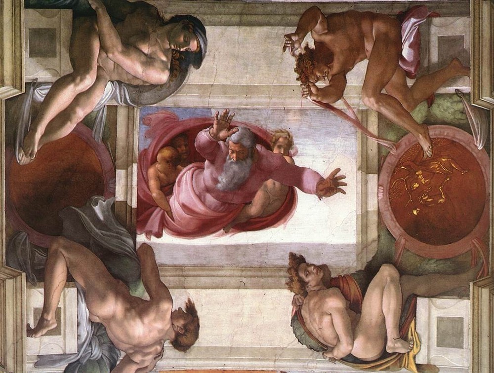 Michelangelo Buonarroti: The Separation of Land and Water