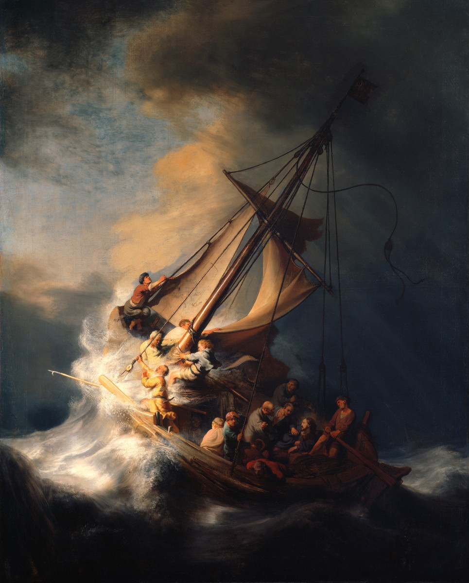 Rembrandt Harmensz. van Rijn: The Storm on the Sea of Galilee