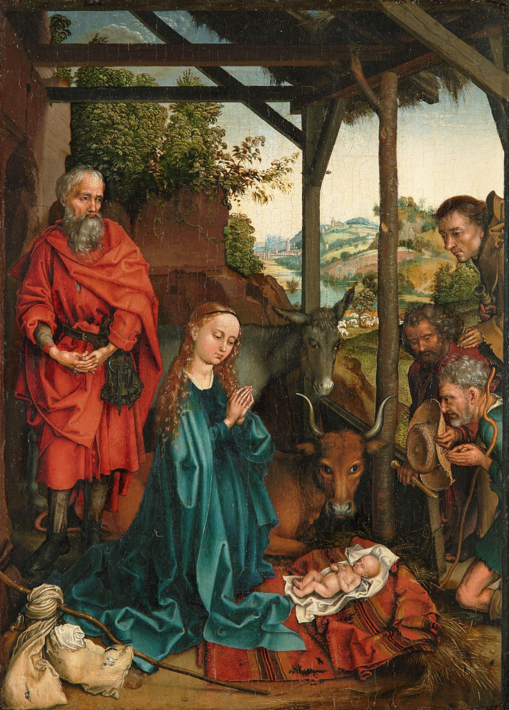 The Nativity ~ Martin Schongauer 1480 A.D.