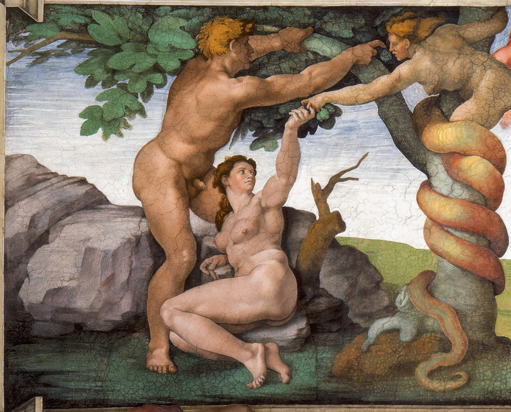 Michelangelo Buonarroti The Fall