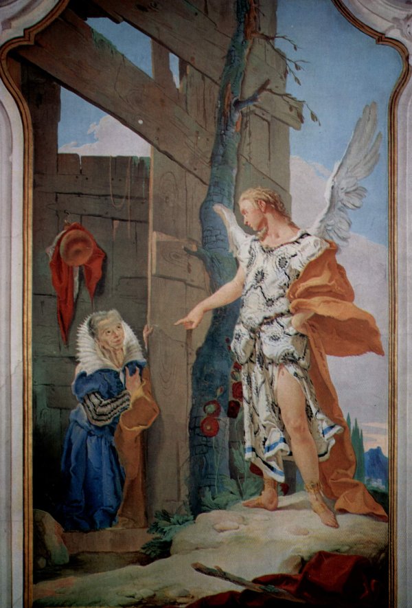 Giovan Battista Tiepolo: The Angel Appears to Sarah