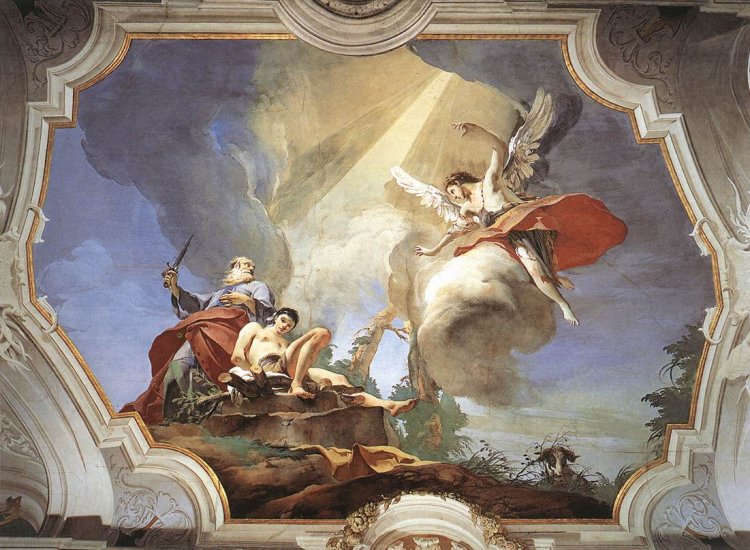 Giovan Battista Tiepolo: The Sacrifice of Isaac