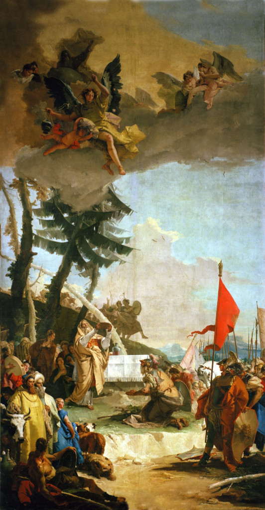 Giovan Battista Tiepolo: The Sacrifice of Melchizedek