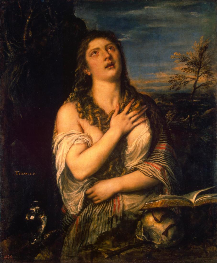 Titian: Penitent Mary Magdalene (1565)