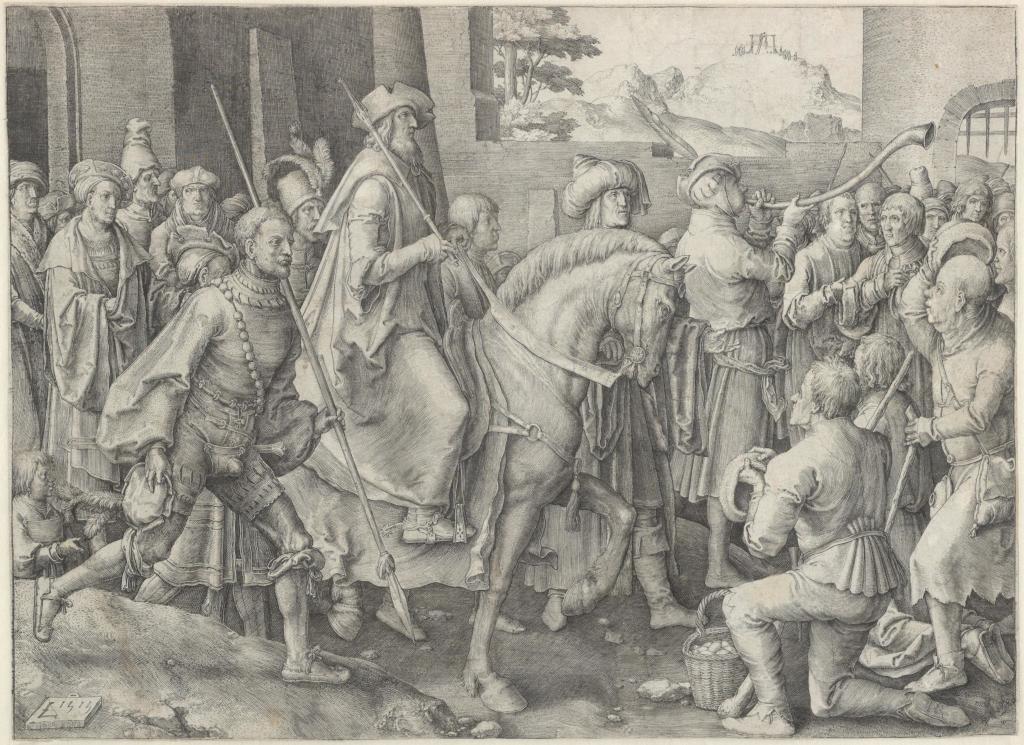 Lucas van Leyden: Mordecai's Triumph