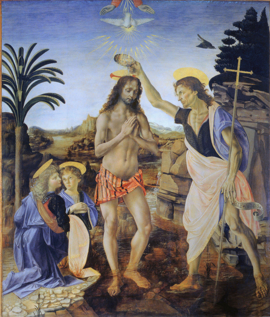 Andrea del Verrocchio: The Baptism of Christ