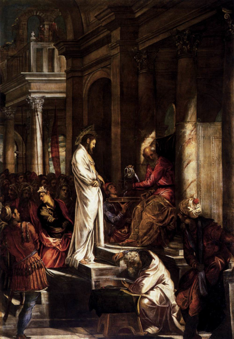 Il Tintoretto: Christ before Pilate