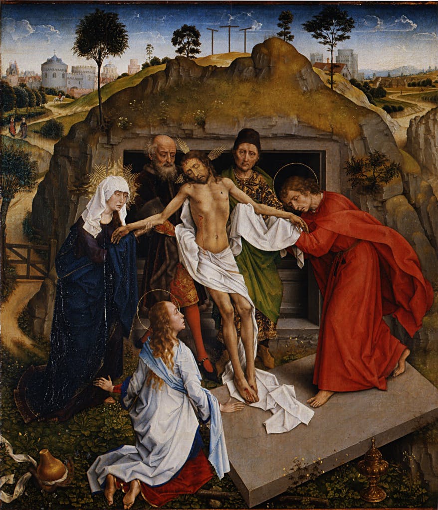 Rogier van der Weyden: Entombment