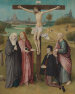 click for a larger version Jheronimus Bosch: The Calvary with Donor