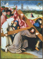 click for a larger version Jheronimus Bosch: The Carrying of the Cross (Escorial)