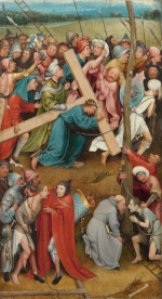 click for a larger version Jheronimus Bosch: The Carrying of the Cross (Vienna)