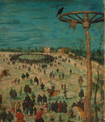 click for a larger version Pieter Bruegel the Elder: The Procession to Calvary (detail)