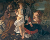 click for a larger version Caravaggio: Flight into Egypt