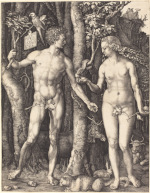 click for a larger version Albrecht Dürer: Adam and Eve (1504)