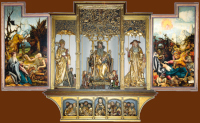 click for a larger version Matthias Grünewald: Isenheim Altar - opened, 2