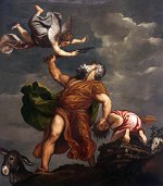 click for a larger version Titian: Abraham and Isaac