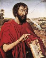 painting by Rogier van der Weyden: John the Baptist
