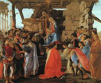 click for a larger version Botticelli (Sandro Filipepi): The Adoration of the Magi