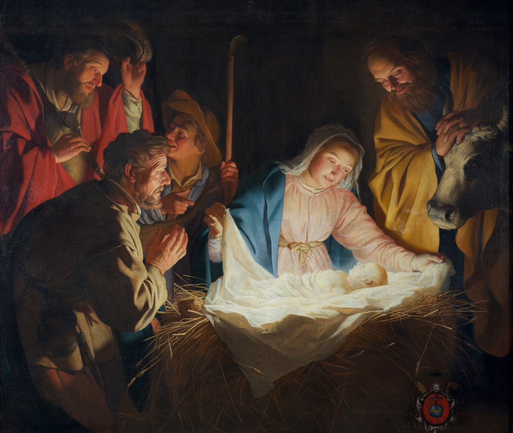 Gerard van Honthorst: Adoration of the Shepherds (1622)