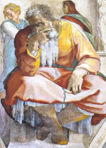 Michelangelo Buonarroti: The Prophet Jeremiah