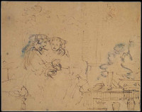 Isaac and Rebecca spied upon by Abimelech